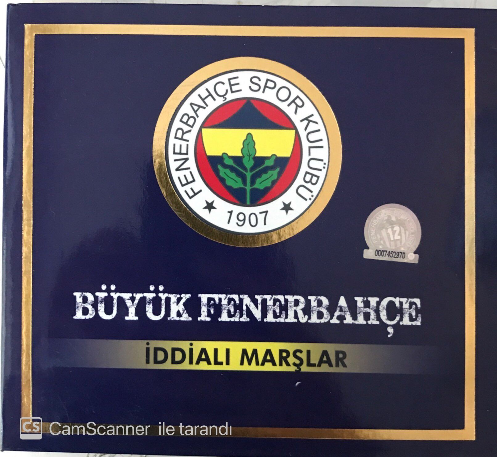 Büyük Fenerbahçe İddialı Marşlar CD