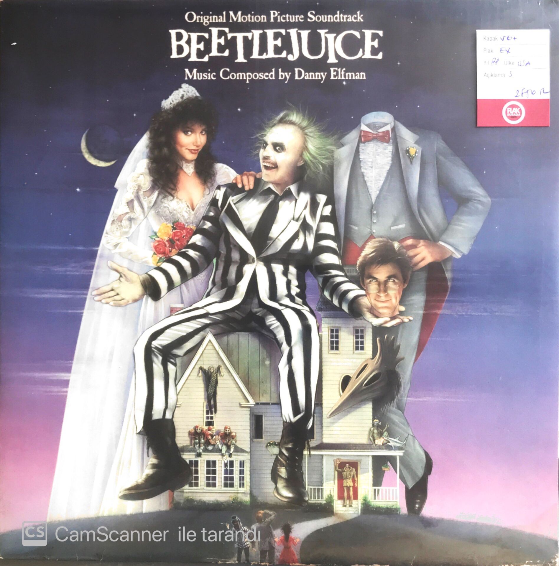 Original Motion Picture Soundtrack - Beetlejuice - LP