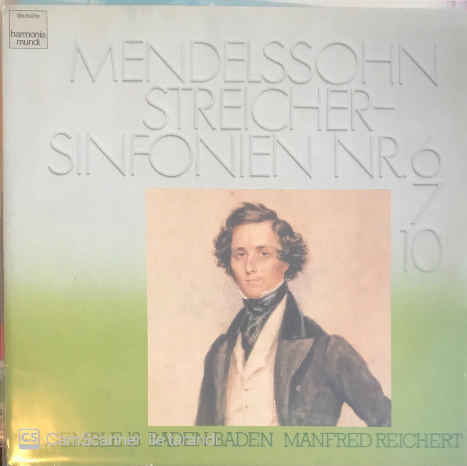 Mendelsshon Streicher - Sinfonien Nr. 6 7 10 LP