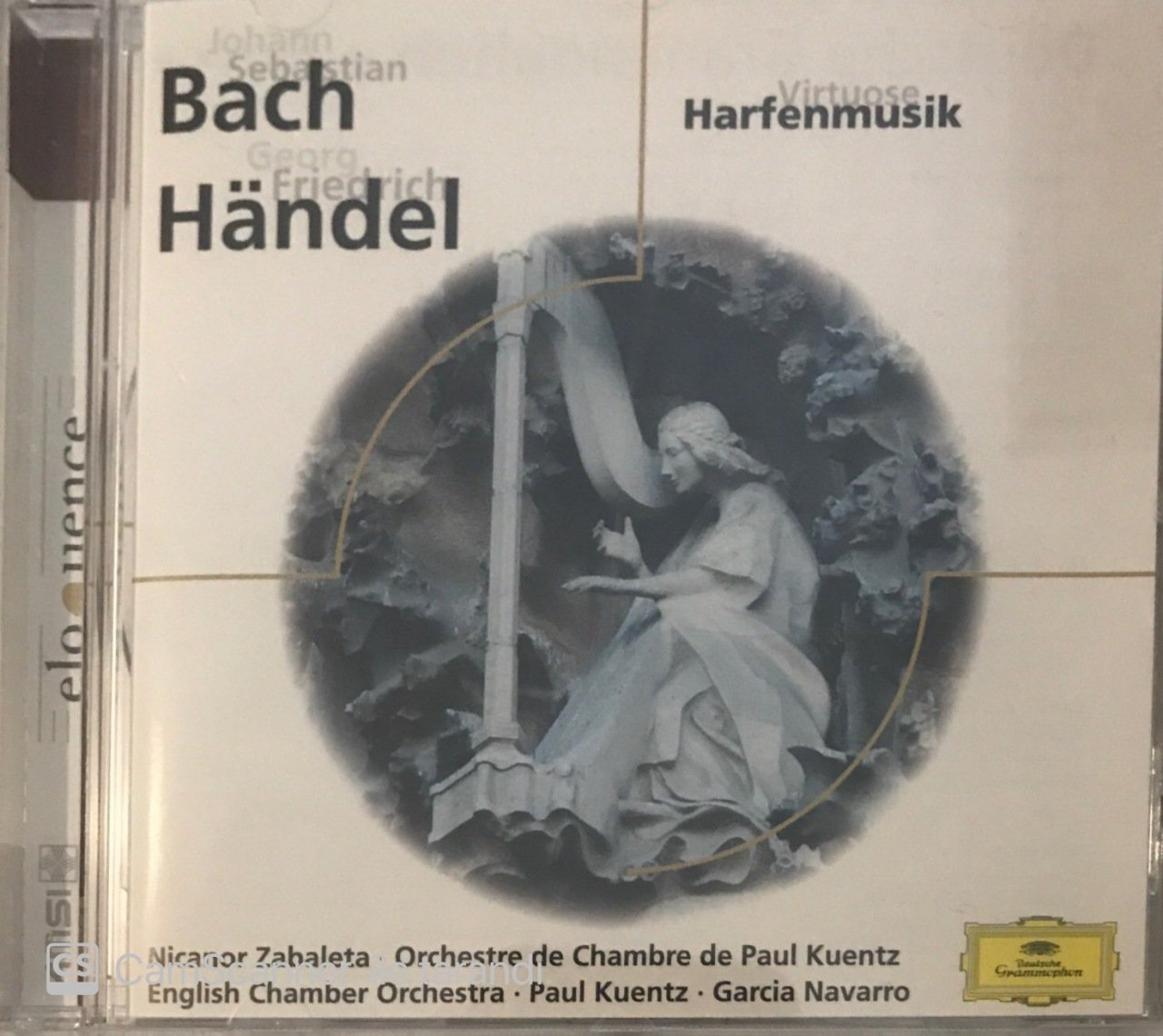 Bach Handel Harfenmusik CD