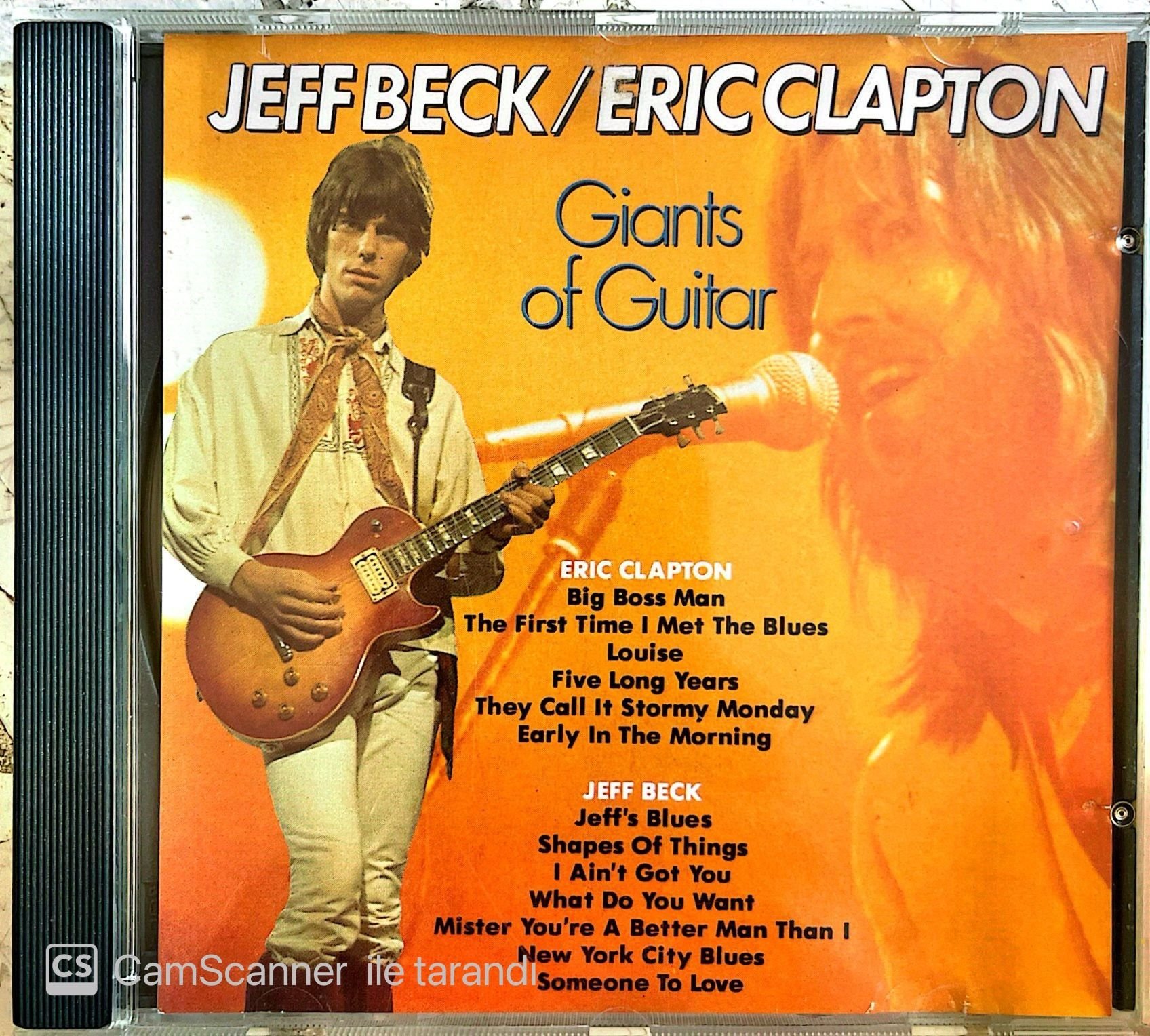 Jeff Beck/Eric Clapton - Giants Of Guitar CD