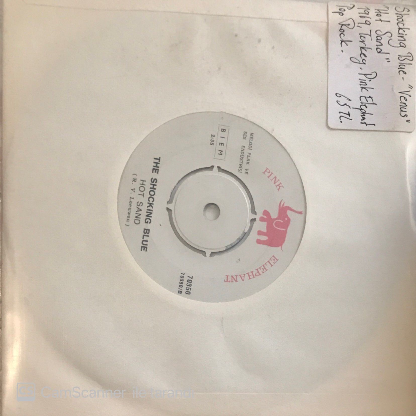 Shocking Blue Hot Sand 45lik