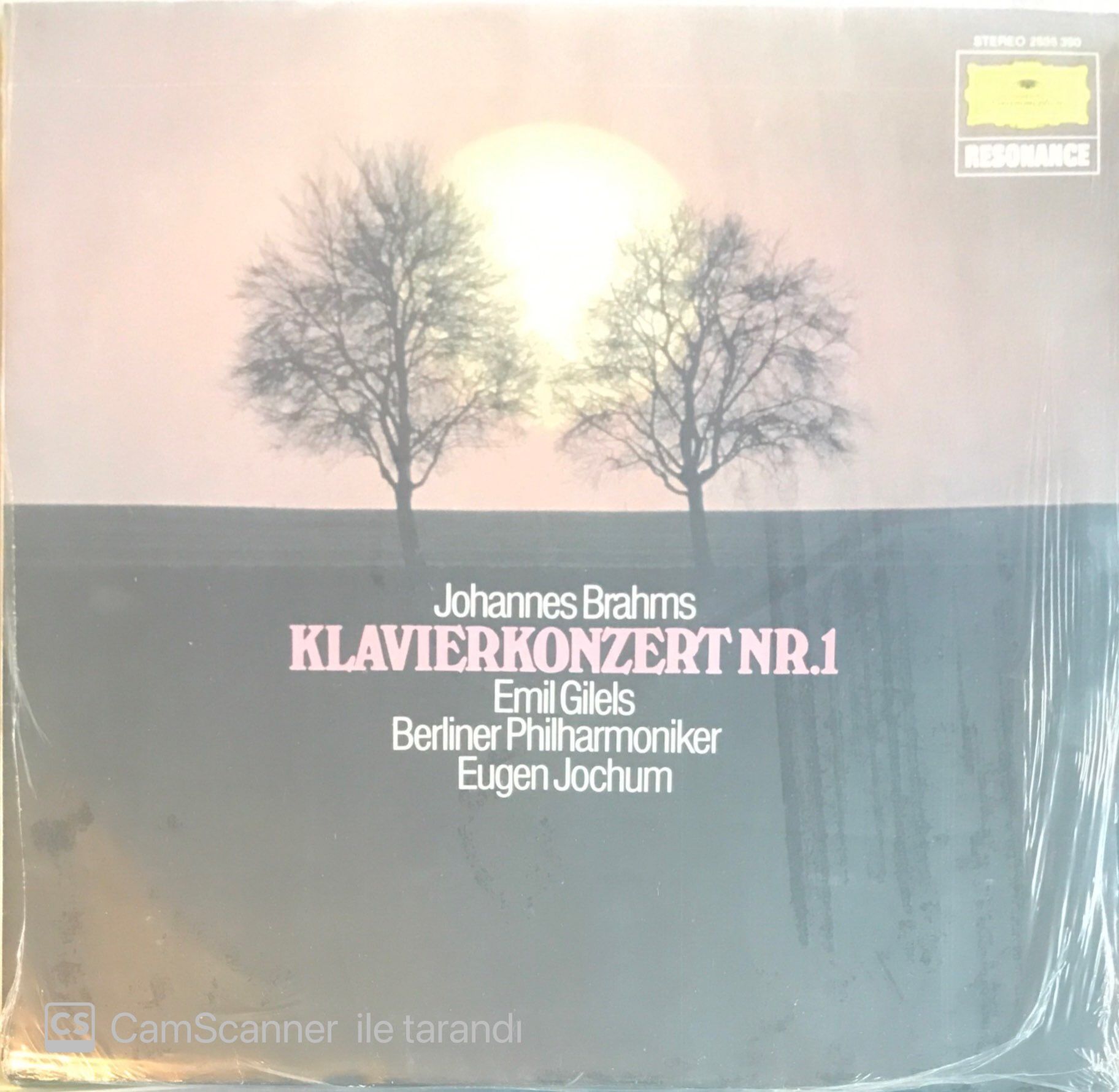 Johannes Brahms - Klavierkonzert Nr. 1 LP