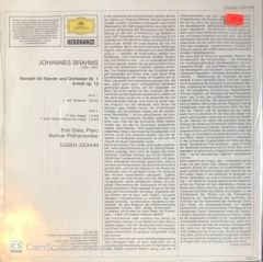 Johannes Brahms - Klavierkonzert Nr. 1 LP