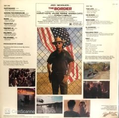 The Border / Music By Ry Cooder LP