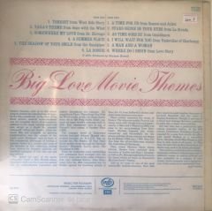 Geoff Love and His Orchestra Play Big Love Movie Themes