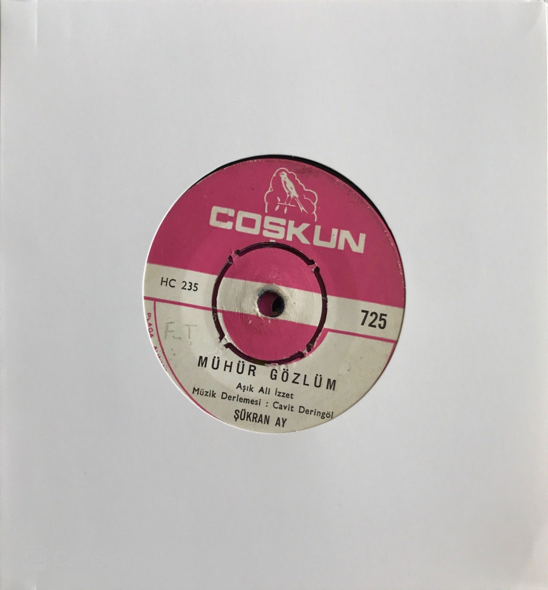 Şükran Ay - Mühür Gözlüm 45lik