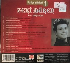 Zeki Müren İle Başbaşa Radyo Günleri 1 CD