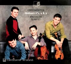 Chostakovitch / Quatuors n. 1, 4 & 9 / Jerusalem Quartet CD