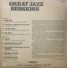 Great Jazz Sessions LP