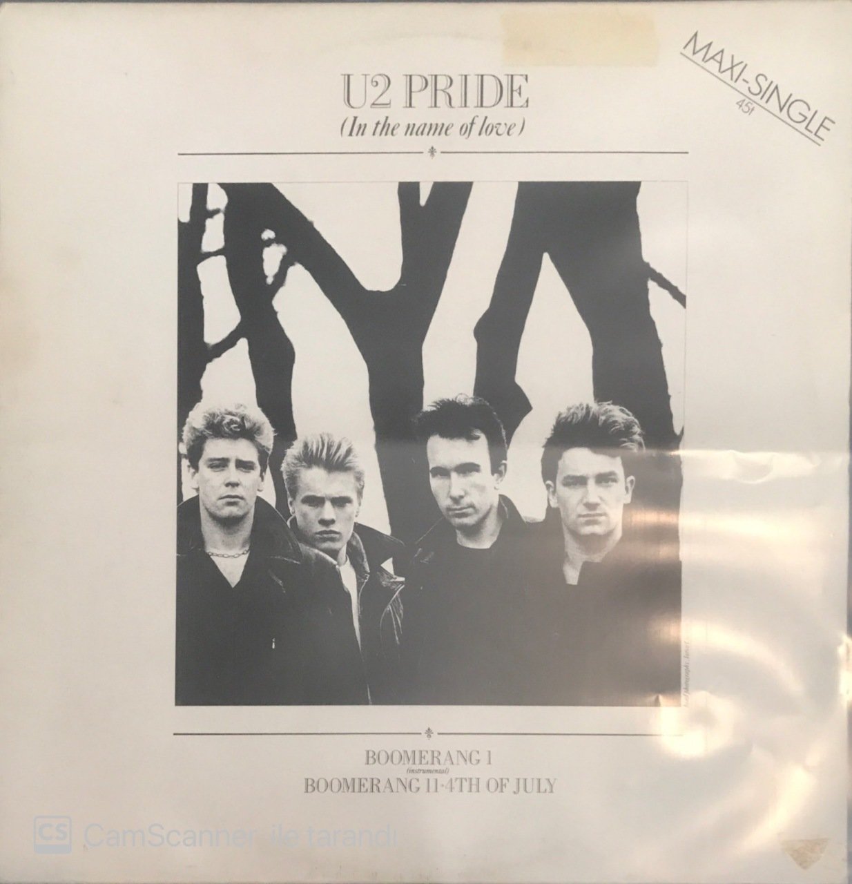 U2 Pride In The Name Of Love MAXI