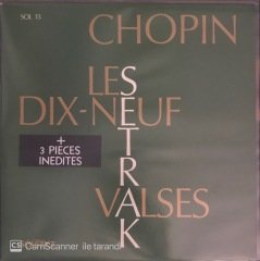 Chopin Setrak Les Dix-Neuf Valses LP