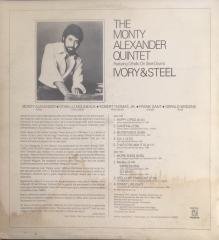 The Monty Alexander Quintet Ivory & Steel LP