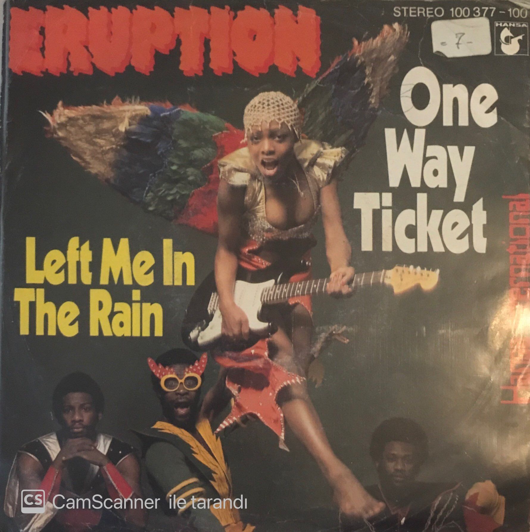 Eruption One Way Ticket 45lik