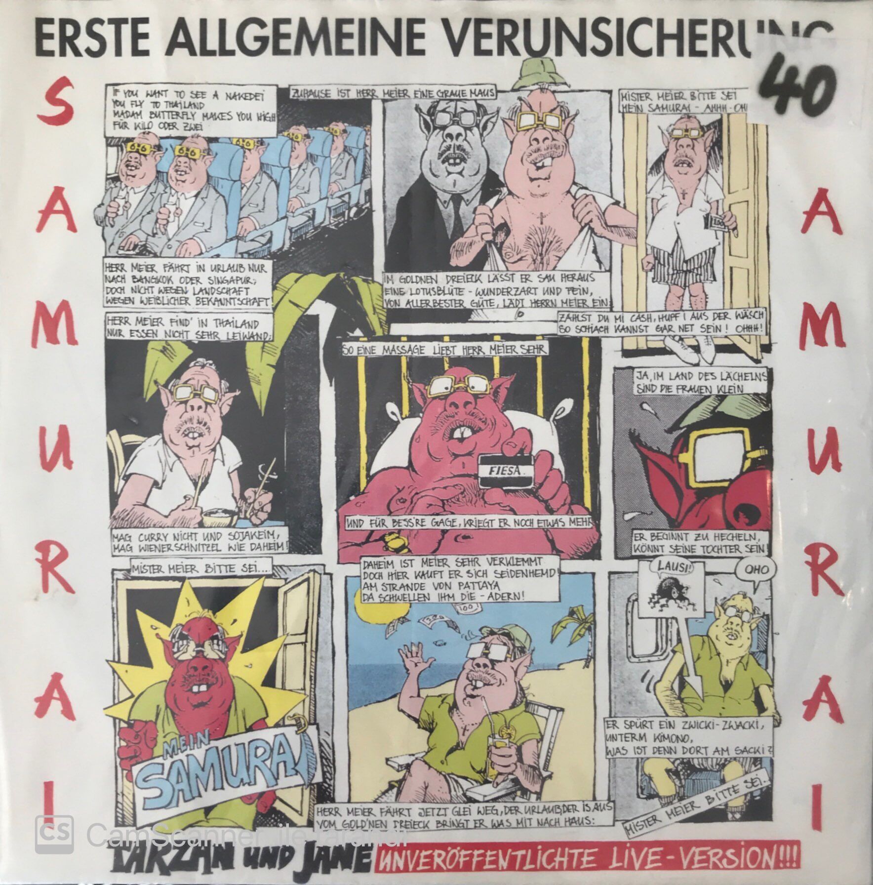 Erste Allgemeine Verunsicherung - Samurai 45lik