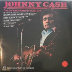 Johnny Cash I'm So Lonesome I Could Cry LP
