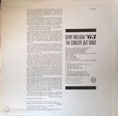 Gerry Mulligan'63 The Concert Jazz Band LP