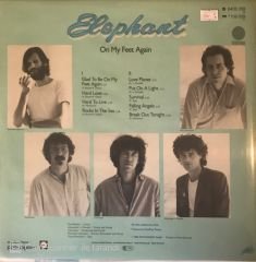 Elephant - On My Feet Agaın LP
