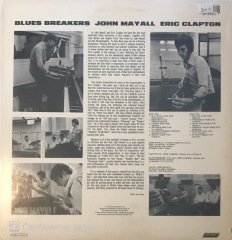Blues Breakers John Mayall With Eric Clapton LP