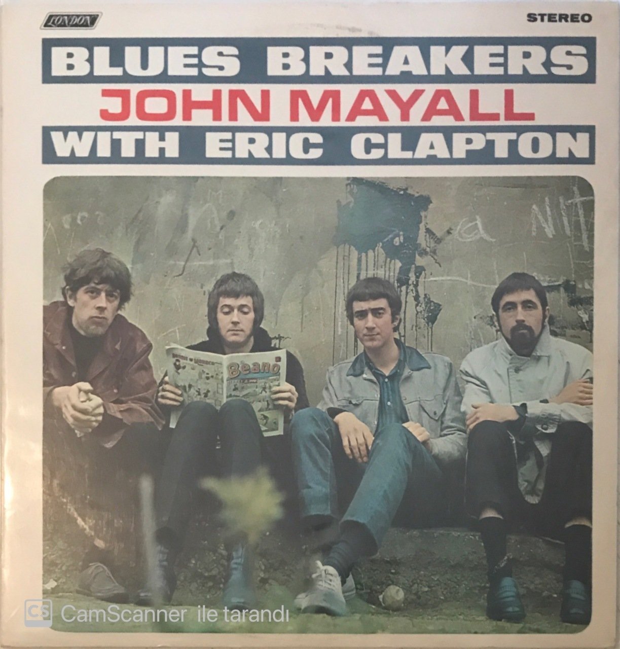 Blues Breakers John Mayall With Eric Clapton LP