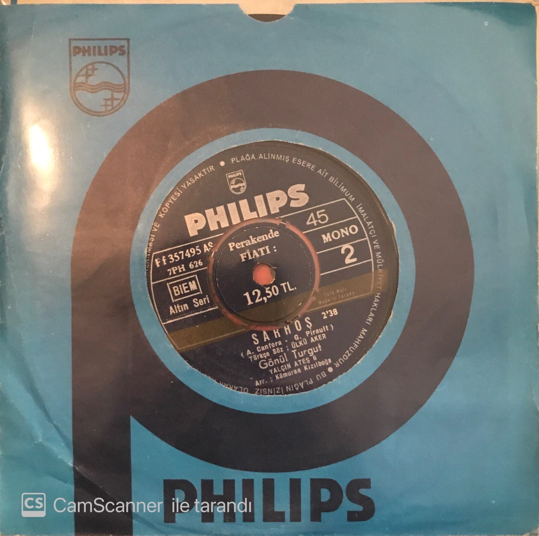 Gönül Turgut Sarhoş 45lik