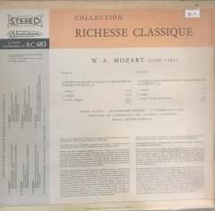 W.A. Mozart Concerto Pour Deuz Pianos Et Orchestre LP