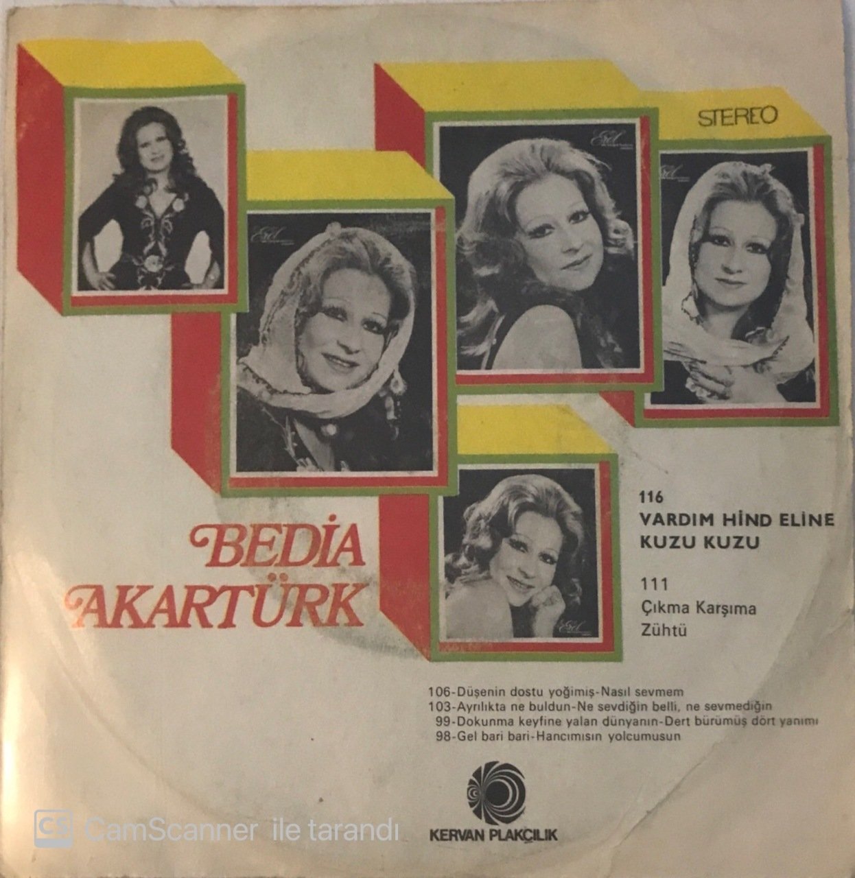 Bedia Akartürk Vardım Hind Eline 45lik