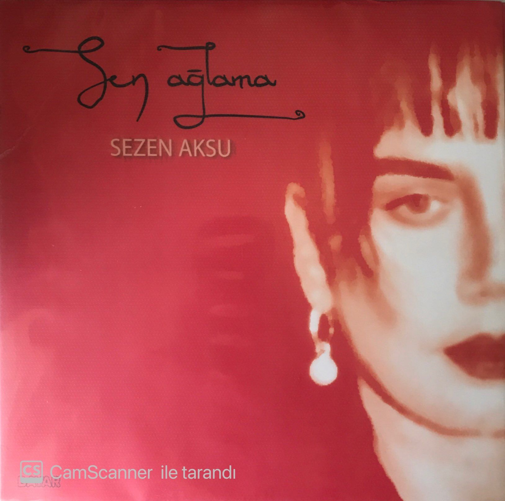 Sezen Aksu Sen Ağlama ( Bir Yüzü Zeki Müren Hatalı Baskı ) LP