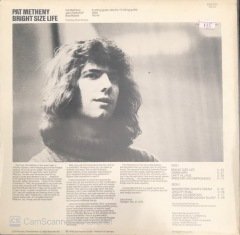 Pat Metheny Bright Size Life LP