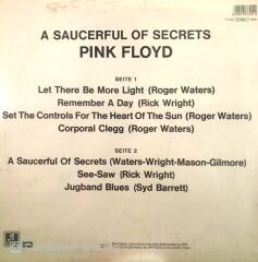 Pink Floyd A Saucerful Of Secrets LP
