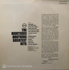 The Righteous Brothers Greatest Hits LP