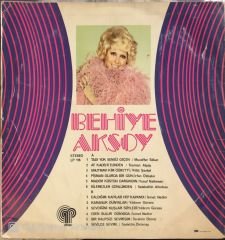 Behiye Aksoy - Tadı Yok Sensiz Geçen LP