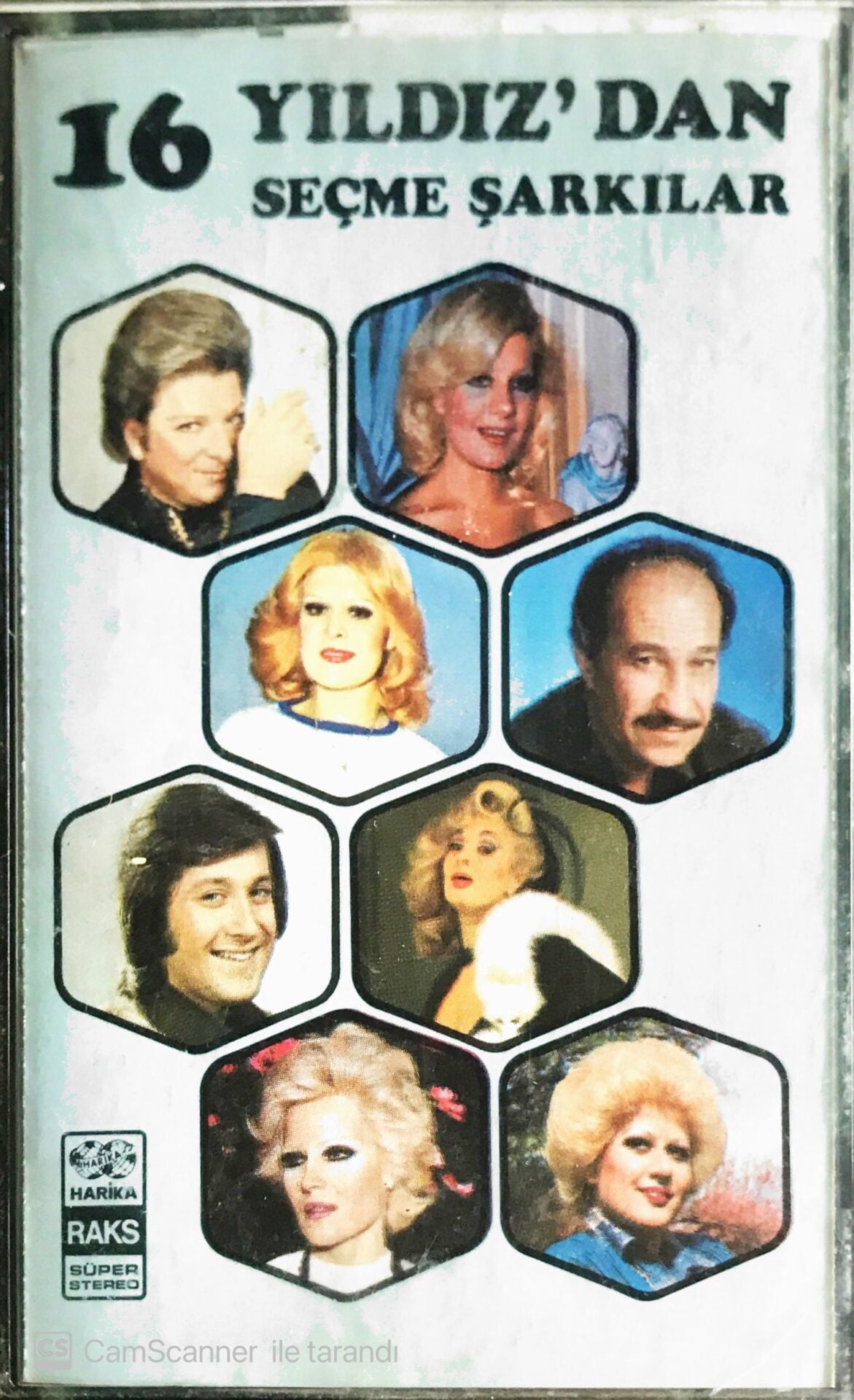 16 Yıldız'dan Seçme Şarkılar - KASET