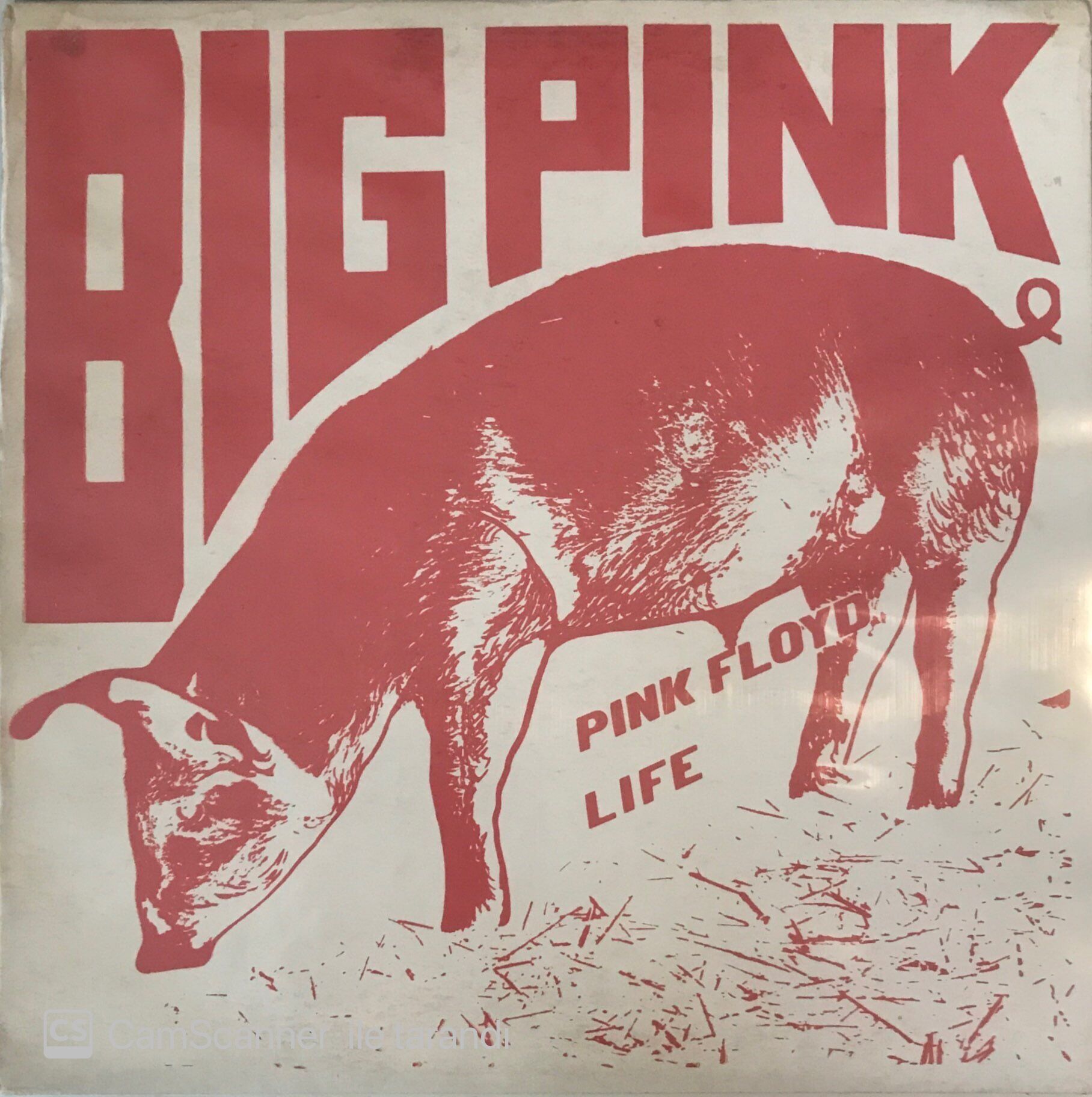 Pink Floyd Big Pink LP