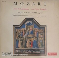 Mozart Messe Du Couronnement LP