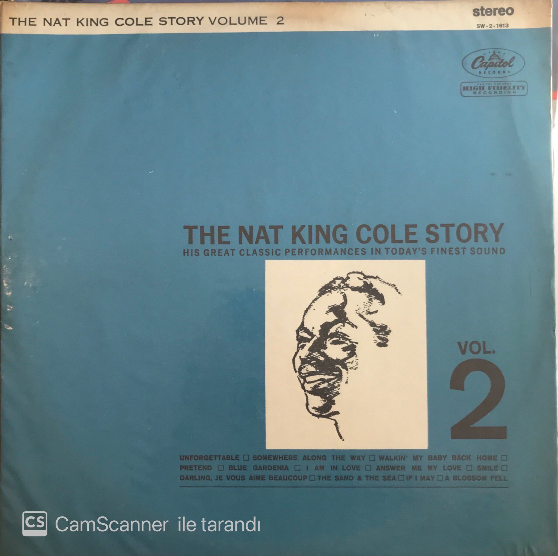 Nat King Cole Story Volume 2 LP