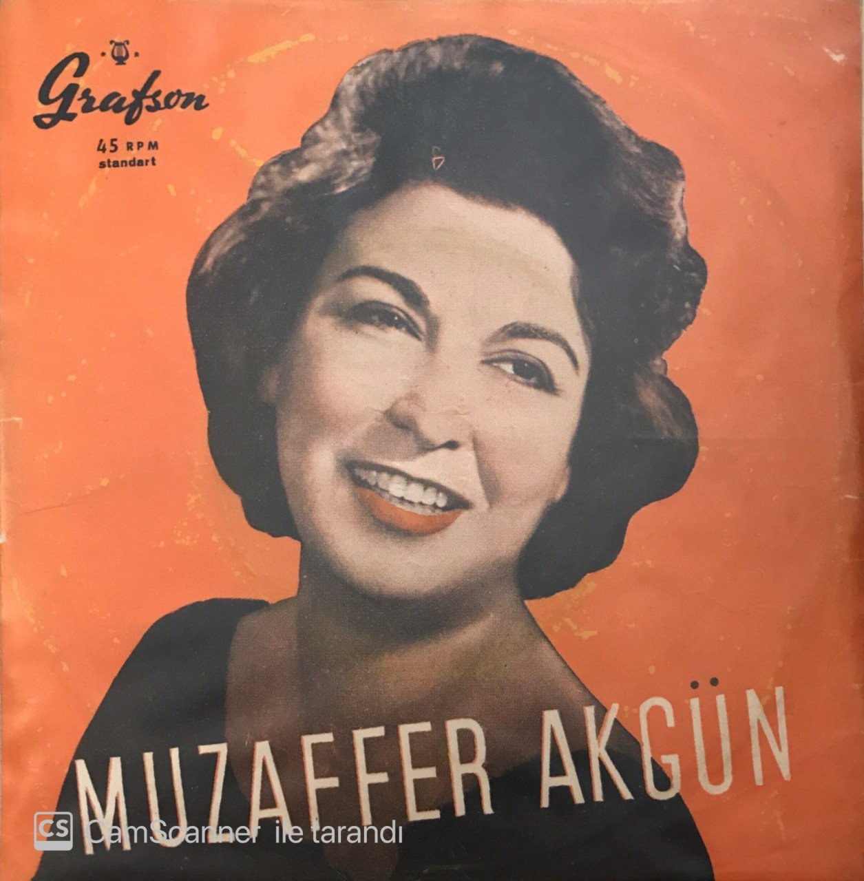 Muzaffer Akgün Ay Karanlık Bulamadım Yolumu 45lik