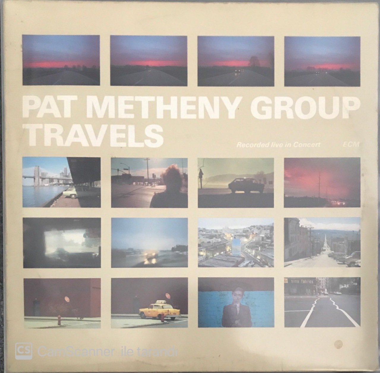 Pat Metheny Group Travels LP