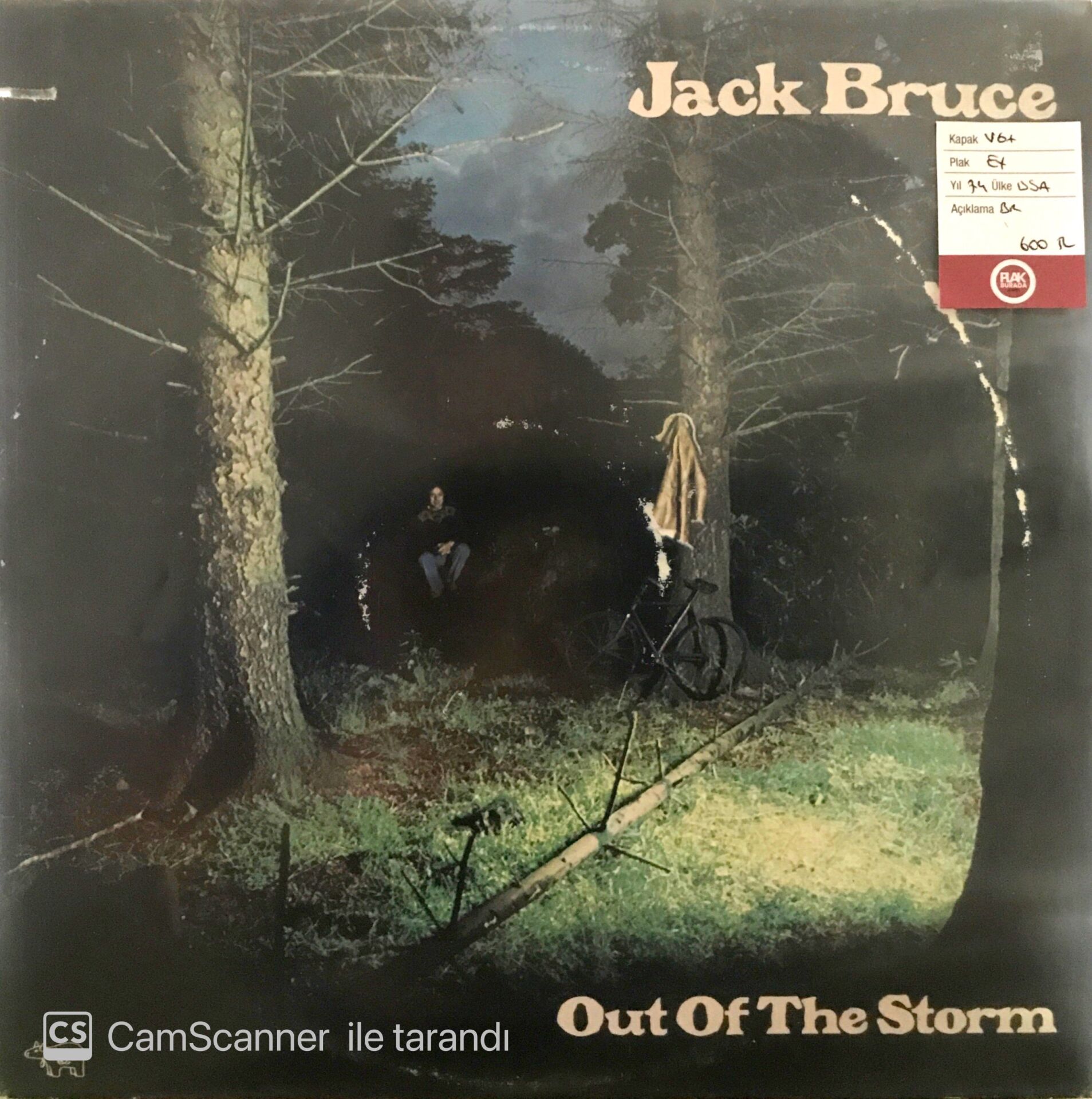 Jack Bruce - Out of the Storm LP