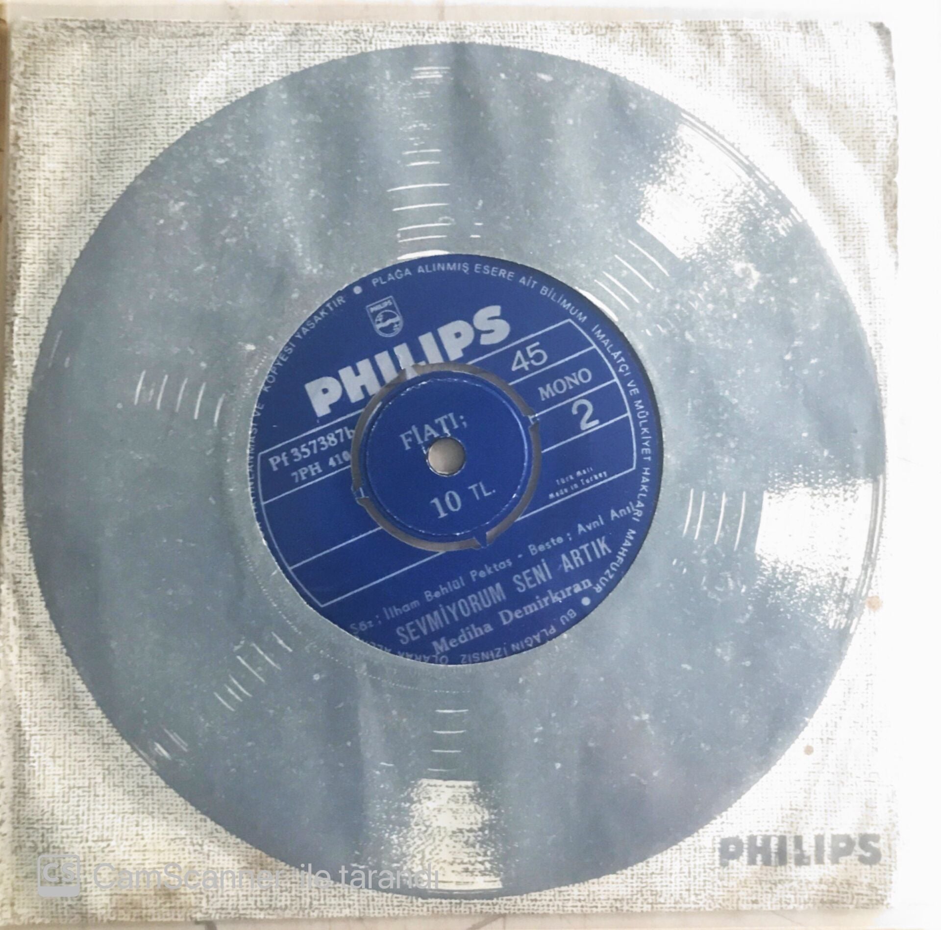 Mediha Demirkıran - Sevmiyorum Seni Artık - 45'lik