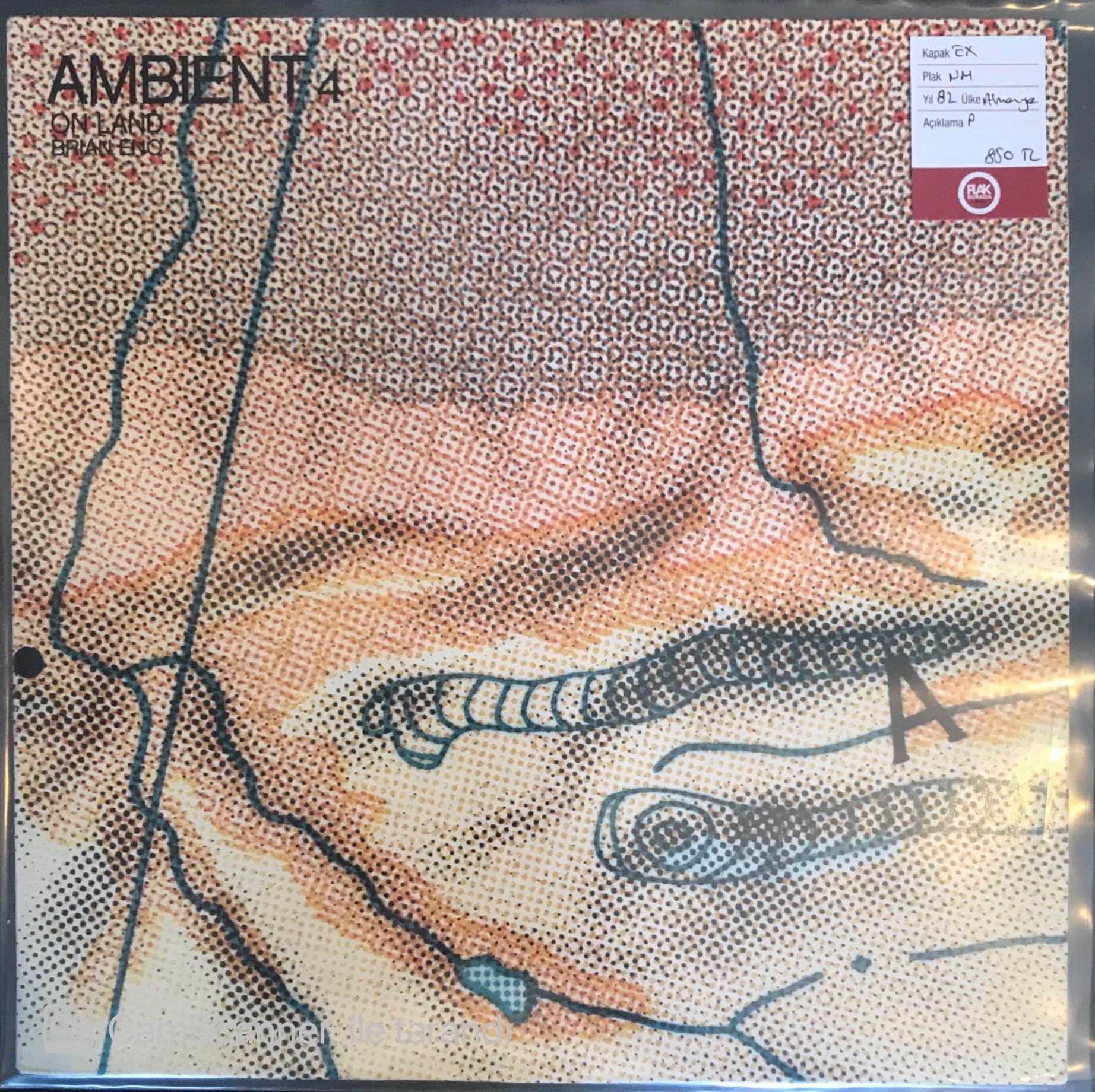 Brian Eno - Ambient 4 ( On Land ) LP