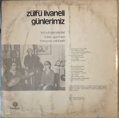 Zülfü Livaneli - Günlerimiz LP