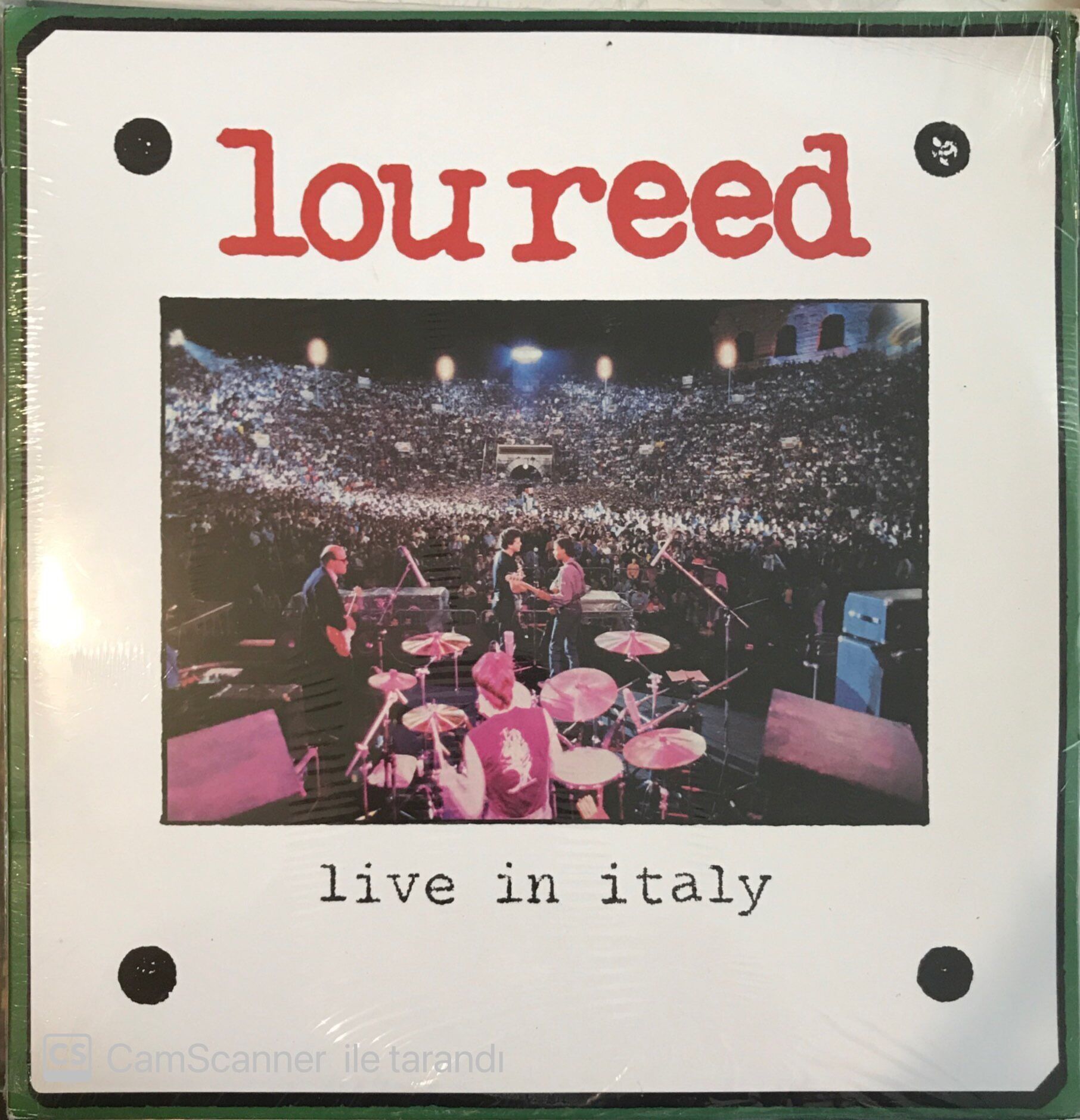Lou Reed Live İn Italy LP