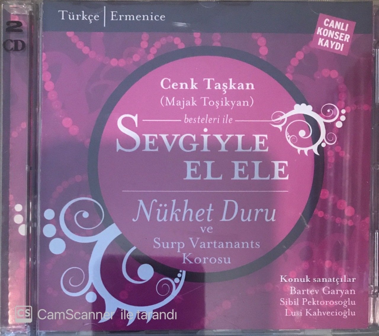 Cenk Taşkan(Majak Toşikyan) Sevgiyle El Ele Nükhet Duru ve Surp Vartanants Korosu CD