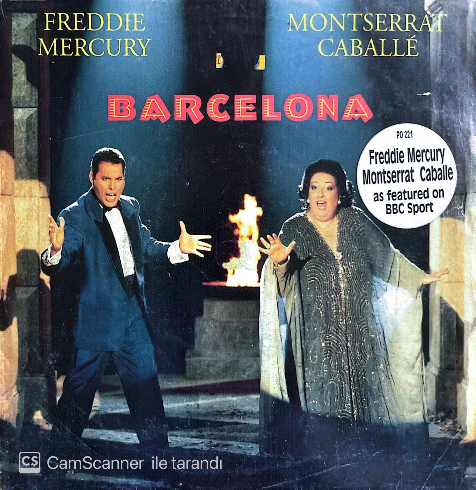 Freddie Mercury, Montserrat Caballe -  Barcelona 45lik
