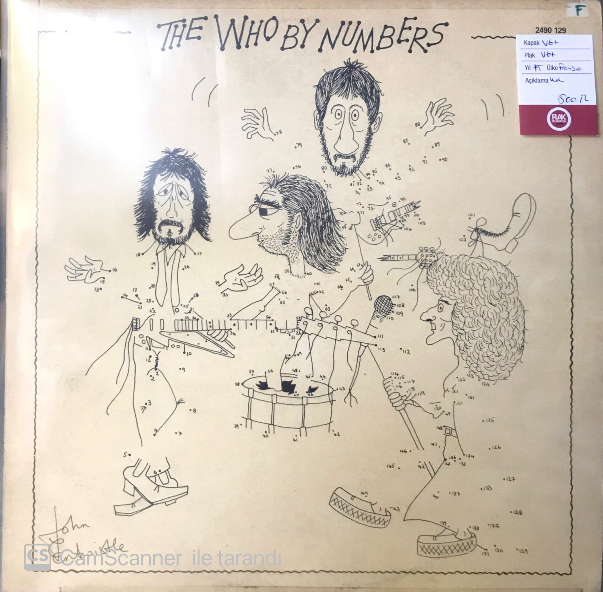 The Who - The Who By Numbers LP