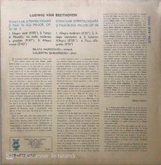 Beethoven Sonate Pentru Vioara Şı Pian LP