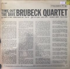 The Dave Brubeck Quartet Time Out LP