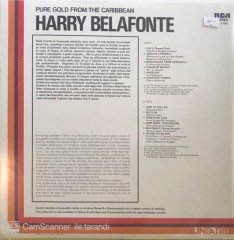 Pure Gold From The Caribbean Harry Belafonte LP