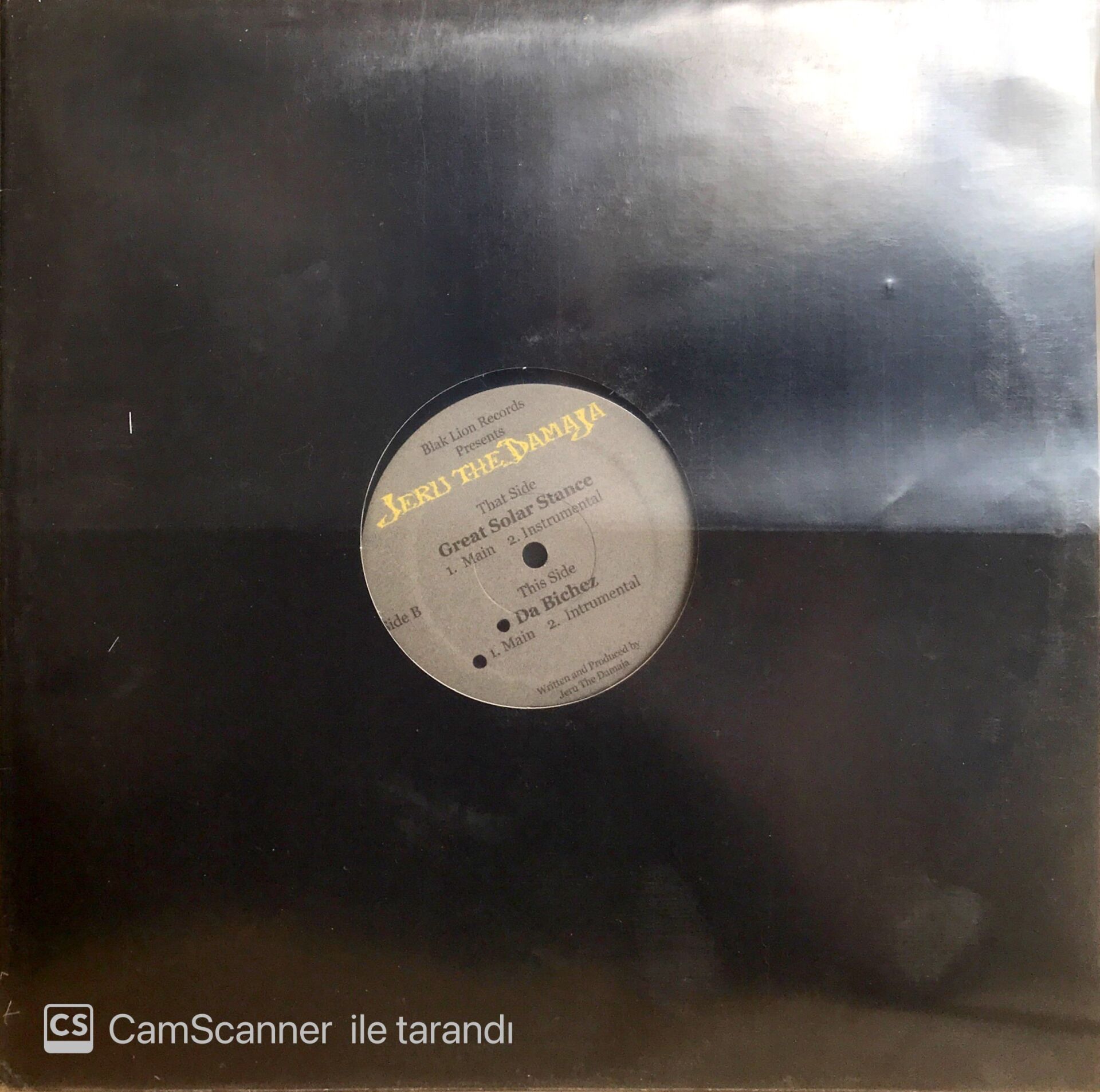 Jeru The Damaja LP Maxi Single